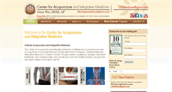 Desktop Screenshot of caimedicine.com
